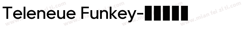 Teleneue Funkey字体转换